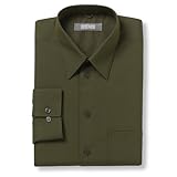 Kenneth Cole Wrinkle Free Chambray Dress Shirt - Point Collar