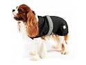 2 In 1 Black Dog Coat 20 inch /50cm