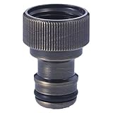 蛇口 部品 立水栓/水栓柱に蛇口先端金具 ホースアダプター 仙徳メッキ