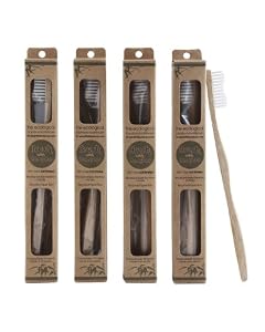 Brush with Bamboo - Ecological Bamboo Toothbrush 4 Pack
