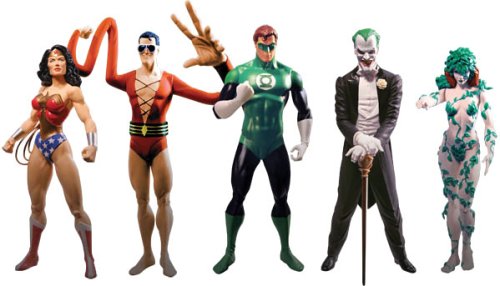 DC�����쥯�� Alex Ross Justice League - Series 3 ( Set of 5 ) �������� ������� ���᡼�� �ե��� �����꡼ ���� ư�� �̿���