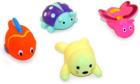 Tubby Table w/ Tubby Buddies Zoo-Born Animals (includes non-slip bath mat)