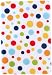 Andreas TRC-63 8-1/4 by 12-1/4-Inch Rectangular Casserole Silicone Trivet, White Dots