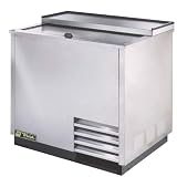 36-3/4" Wide Glass Chiller - Stainless Steel Front and Partial Sides - True - T-36-GC-S