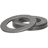 Steel Arbor Shim Assortment Kit, Matte, Full Hard, AISI 1008-1010 For Chemistry, 1'' ID, 1-1/2'' OD (Pack of 19)