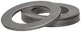 Steel Arbor Shim Assortment Kit, Matte, Full Hard, AISI 1008-1010 For Chemistry, 3/8 ID, 5/8 OD (Pack of 19)