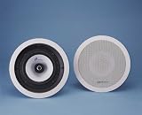 JA Audio 8 Aluminum 2-Way 150 Watt Round In-Ceiling Speaker (Pair)