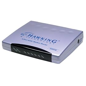 Hawking 4 Port Adsl Modem Router Combo 4-Port Switch And Extra Usb Port