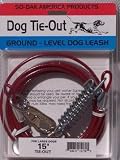 15' Large Dog Tie Out Cable Leash