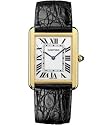 Cartier Tank Solo 18kt Yellow Gold Mens Watch W1018855