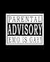 Parental Advisory - Emo is Gay T-Shirt