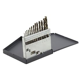 Bosch CO4013 13 Piece Cobalt Twist Drill Bit Assortment with Metal Index by Bosch