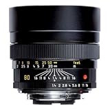 Leica 80mm f/1.4 Summilux-R R-System Telephoto Lens with ROM Contacts (E 67mm Filter)