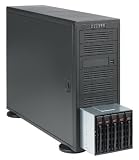 SUPERMICRO SC942I-600 e.ATX Tower 4U RM Chassis 600W(2+1 300W) EPS12V System Cabinet - Black
