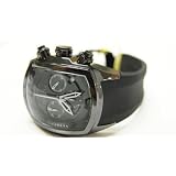Invicta 0312 Men's Black Ceramic Lupah Revolution Chronograph - Black Dial - Black Poly Band