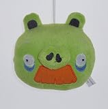 Angry Birds-Angry Birds - Green Moustache Pig 5 Inch Plush with Suction Cup
