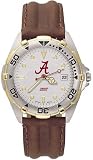 Alabama Crimson Tide NCAA Men's All Star Watch with Leather Band