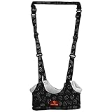 Enhong 赤ちゃん 歩く補助 ベビー歩行補助具 牽引ロープ (ブラック)