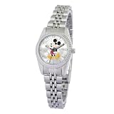 Ewatchfactory Women's 56141 Disney Mickey Mouse Silvertone Watch