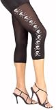 Skull Print Leggings - Adult Std.