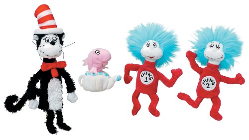 Dr. Seuss Cat In The Hat Finger Puppets