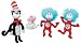 Search : Manhattan Toy Dr. Seuss Cat in the Hat Boxed Finger Puppet Set