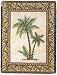 Paradise Palms Palm Tree Trees Cotton Tapestry Throw Blanket