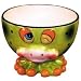 ZooBuds Hand Painted Ice Cream or Cereal Bowl - Frog Design
