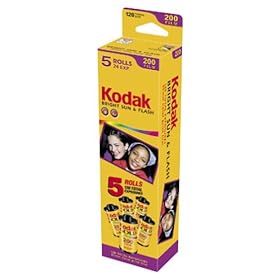 Kodak Gold 200 Speed 24 Exposure 35mm Film - 5 Pack