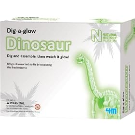 Natural History Museum - Dig A Glow Dinosaur-Brachiosaurus