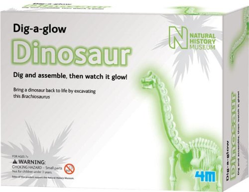 Natural History Museum - Dig A Glow Dinosaur-Brachiosaurus