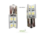 1156/7506 White LED CANBUS SMD 16 SMD LED Bulbs Signal/Tail/Backup (Pack of 2)