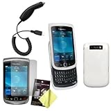 Cbus Wireless White Hard Case / Cover / Shell, LCD Screen Guard / Protector ....