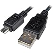 Cables Unlimited USB Micro B Cable for Blackberry Storm, Bold and New Tour (3 Meter, Black)