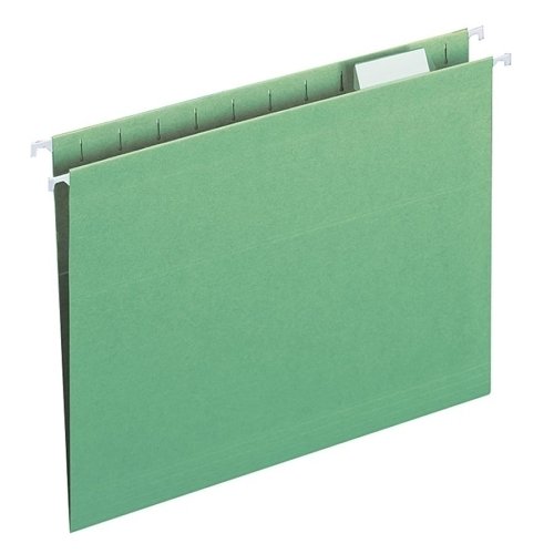 ___o0o___ Smead Manufacturing Company Colored Hanging Folders 15 Tab Cut Legal Size Green