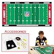NFLR Licensed Finger FootballT Game Mat - Chiefs - Toys & Games > Finger FootballT > NFL AFC