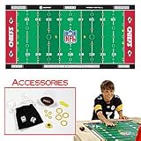 NFLR Licensed Finger FootballT Game Mat - Chiefs - Toys & Games > Finger FootballT > NFL AFC
