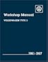 Volkswagen Type 3 Workshop Manual: 1961-1967