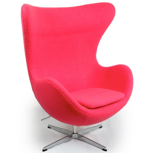 Cheap Egg Chair: Cheap Egg Chair, Pink Boucle Cashmere Wool