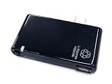 OSMA iPhone用リチウムポリマー充電器 usb端子付 ブラック ACコンセントタイプ LAU-IP01K オズマ