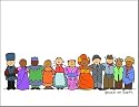 People of Earth Join in Peace (Boxed Cards - 100% Recycled Paper)