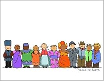 People of Earth Join in Peace (Boxed Cards - 100% Recycled Paper)