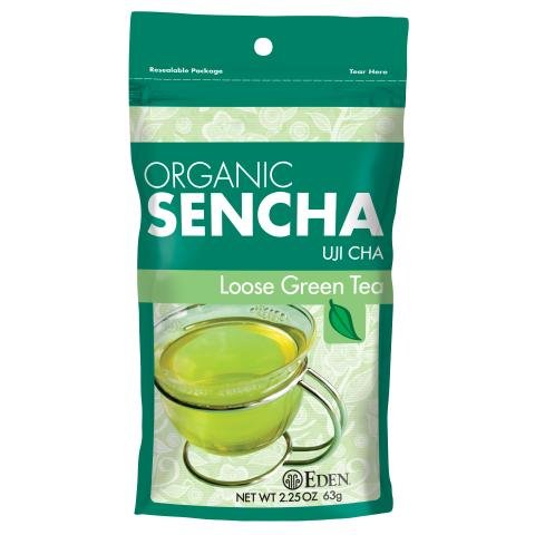 Organic Sencha Loose Green Tea (formerly Bancha) - 2.25 oz - Bulk by Eden