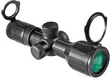 BARSKA 3-9x40 Compact Contour IR 4A Mil Plex Rifle Scope