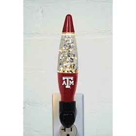 Pack of 3 NCAA Texas A&M Aggies Lava Lamp Night Lights