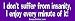 I Don't Suffer From Insanity I enjoy every minute of it - funny bumper stickers (Medi...