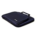 CaseCrown Double Memory Foam Case with Front Pocket (Nylon Navy) for Gateway LT3200 11.6" Netbook