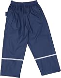 Playshoes Unisex - Kinder Hose 405423 Regenhose ohne Latz, Gr. 116, Blau (11 marine)