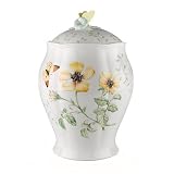 Lenox Butterfly Meadow Bone Porcelain Medium Canister