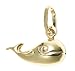 Jewelry : 14k Yellow Gold Whale Charm